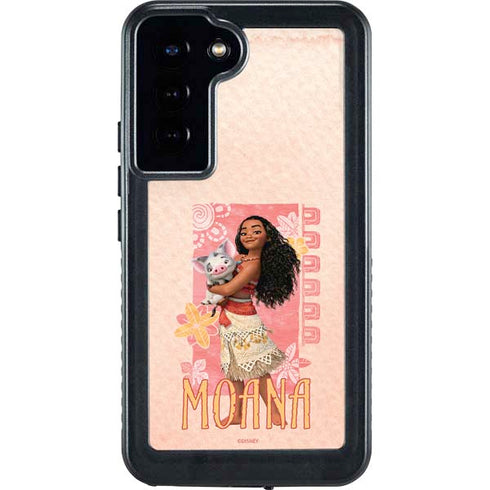 Disney Princess Moana and Pua Galaxy S24 Plus Waterproof Case